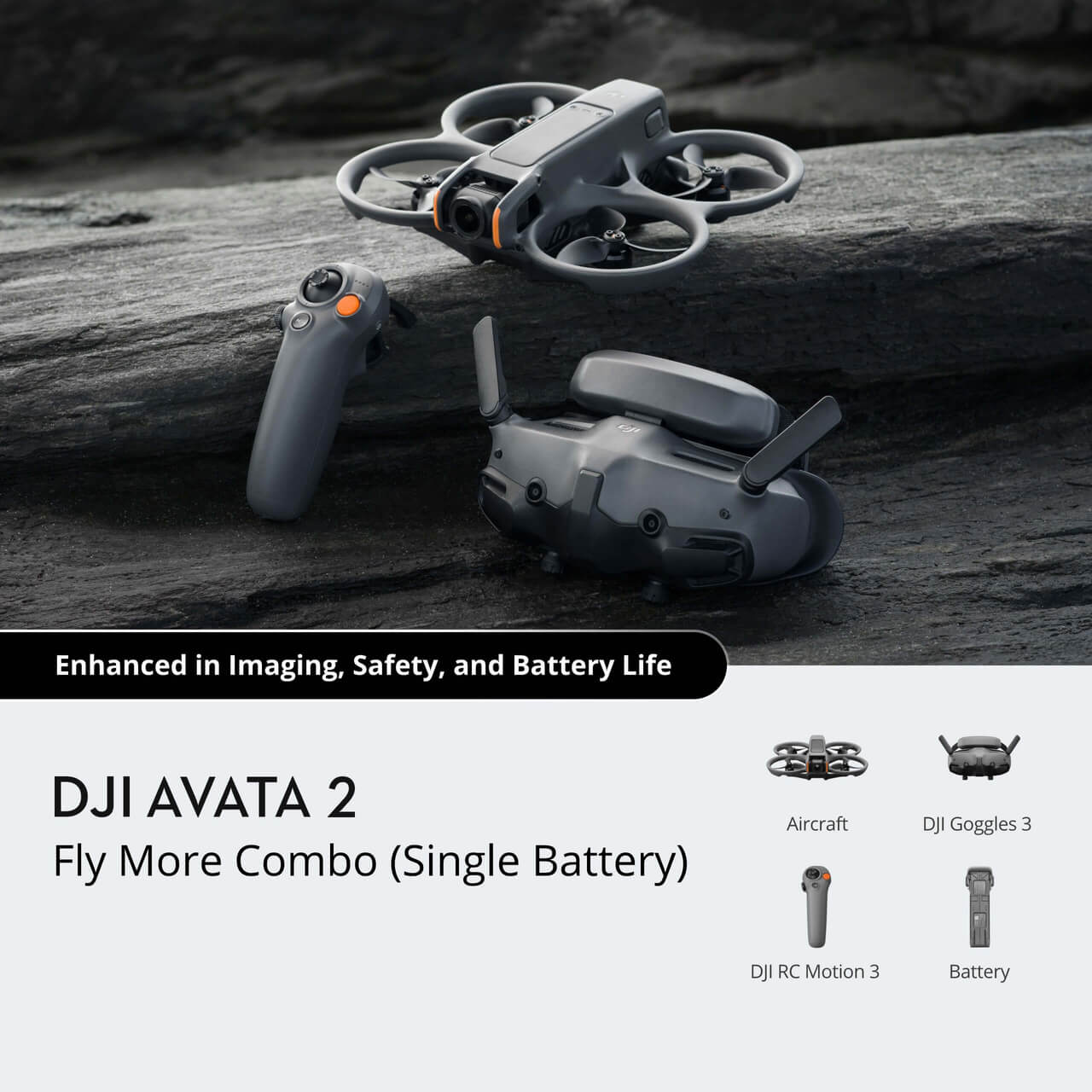 DJI Avata 2 Fly More Combo Single Battery (Approved Used)